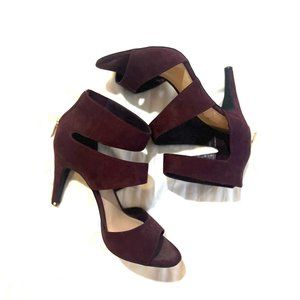 High Heels, Maroon (low)